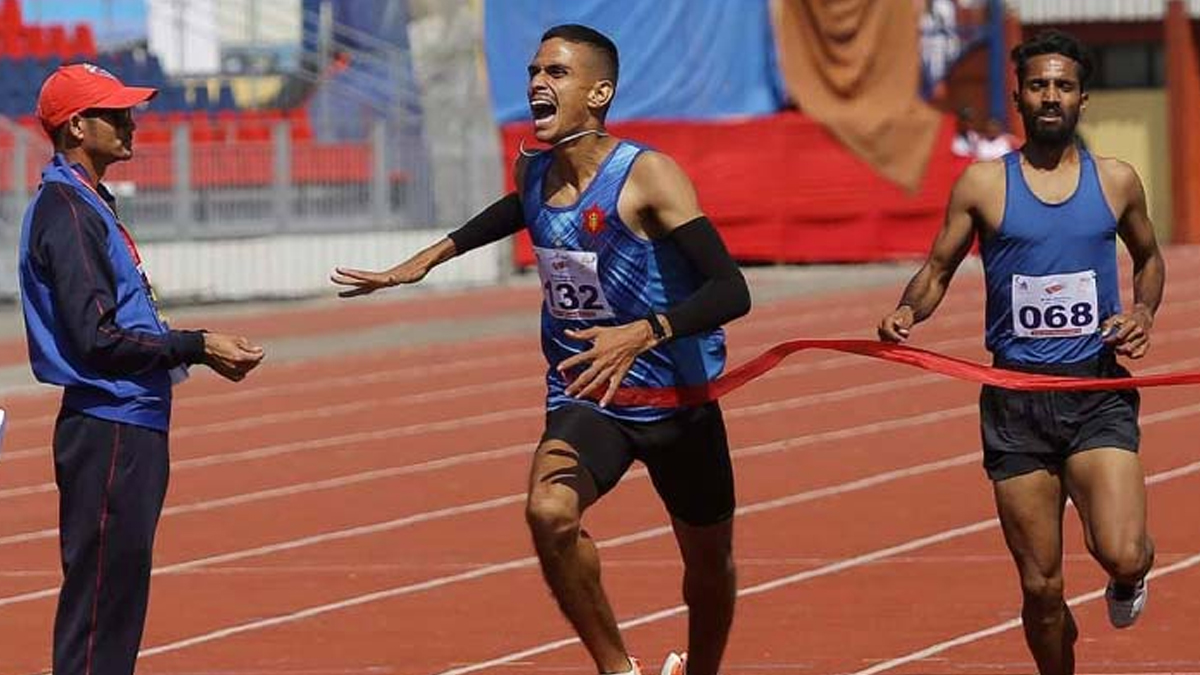 १५ सय मिटर दौडमा आर्मीका मुकेशले जिते स्वर्ण